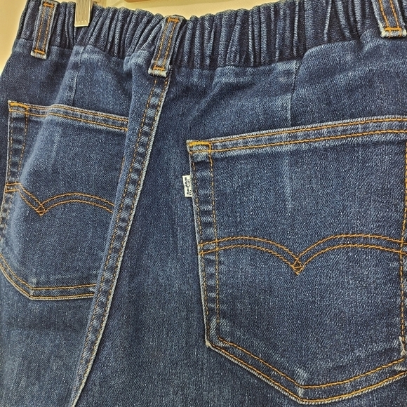 Vintage 70s Levis 573 tapered stretch jeans size 18 Average - Picture 7 of 9